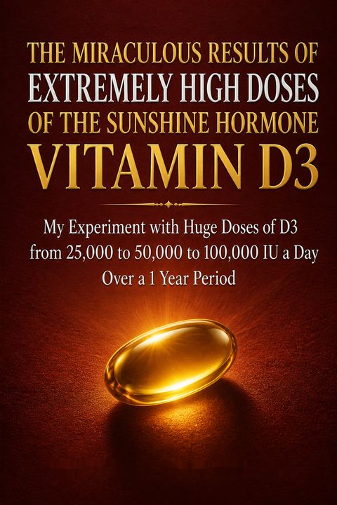 The Miraculous Results Of Extremely High Doses Of The Sunshine Hormone Vitamin D3 My Experiment With Huge Doses Of D3 From 25,000 To 50,000 To 100,000 Iu A Day Over A 1 Year Period by Jeff T. Bowles