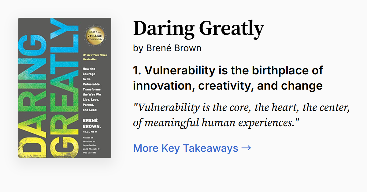 Cover of Daring Greatly