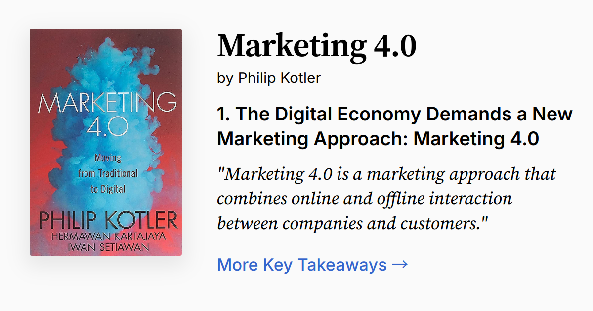 Cover of Marketing 4.0