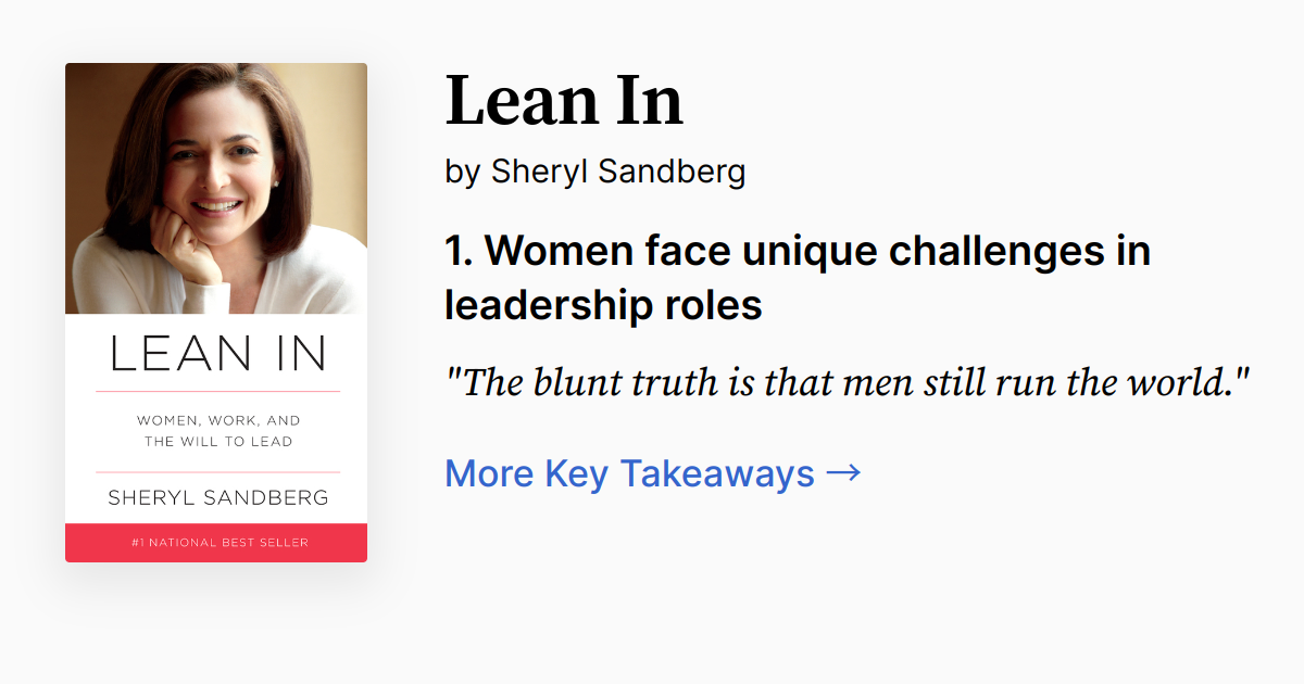 Cover of Lean In
