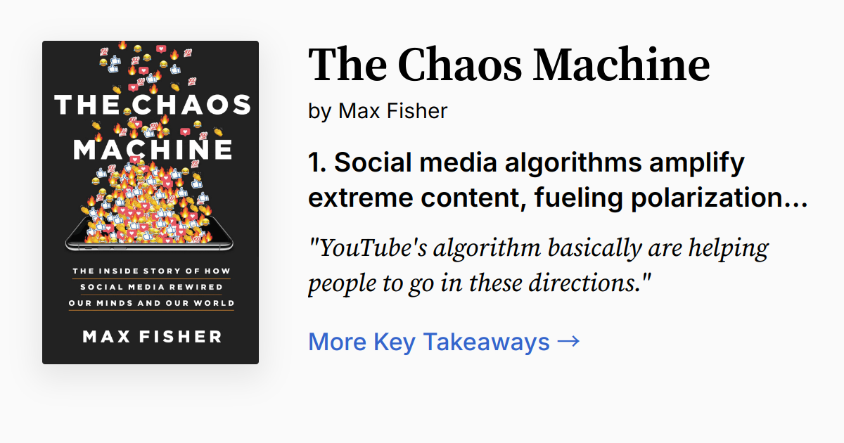 Cover of The Chaos Machine