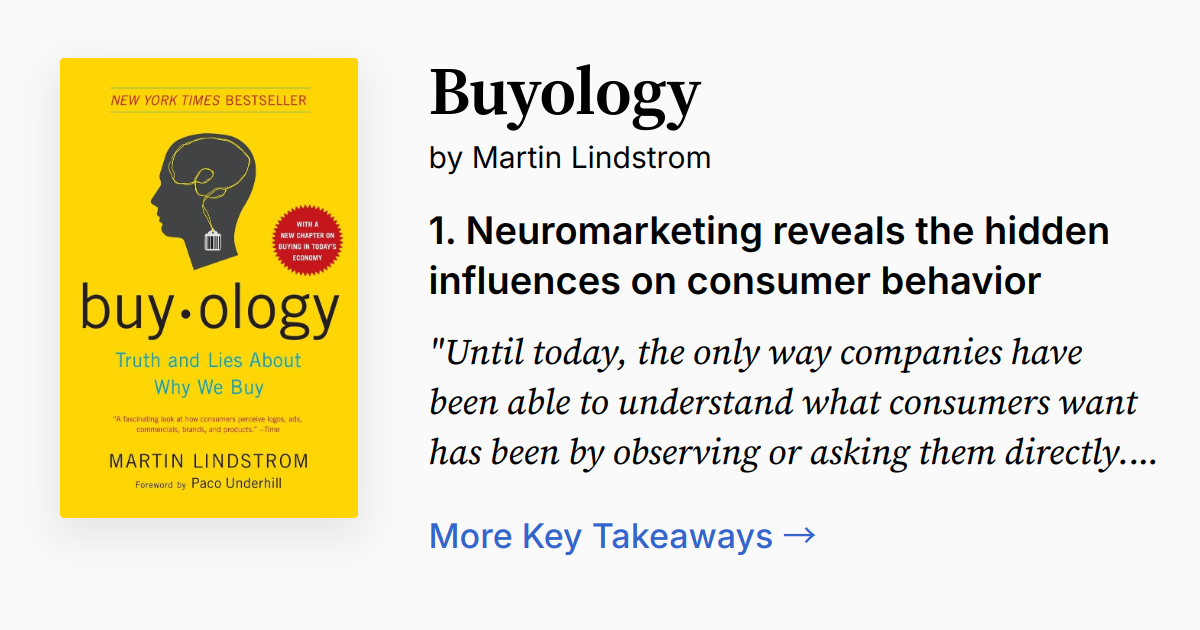 Cover of Buyology