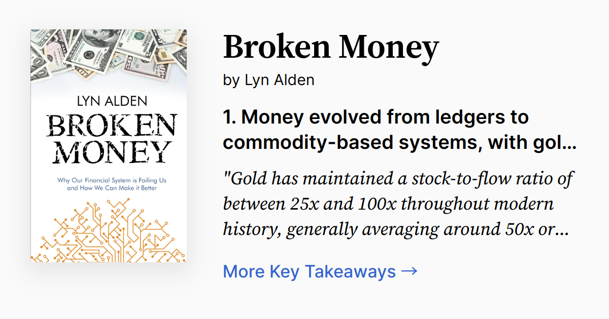 Cover of Broken Money