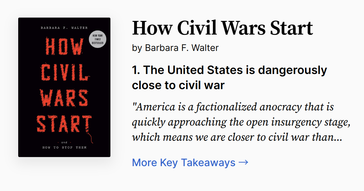 Cover of How Civil Wars Start