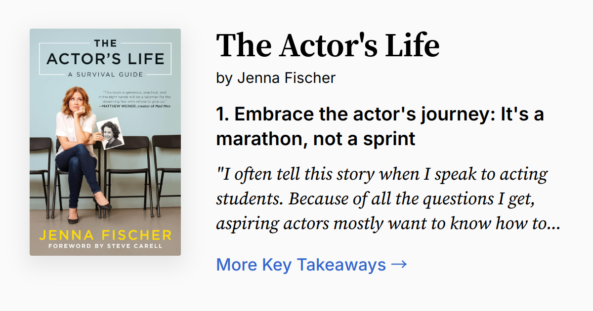 Cover of The Actor's Life