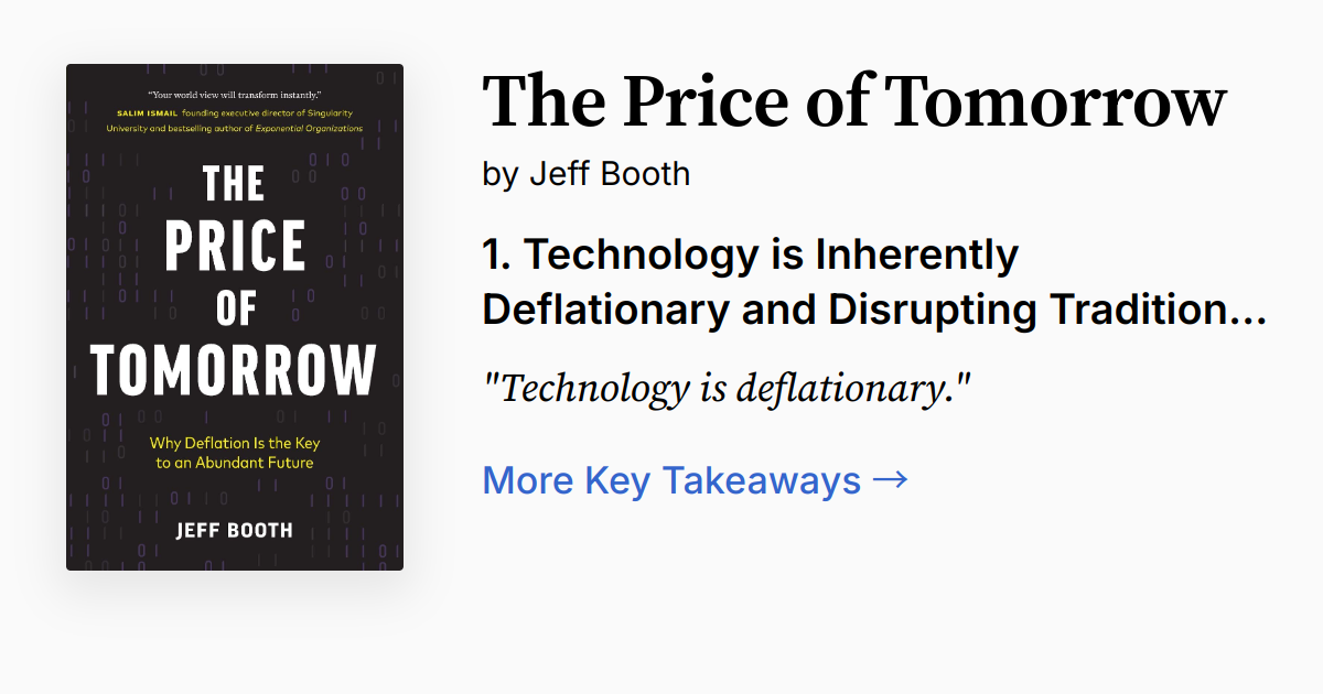 Cover of The Price of Tomorrow