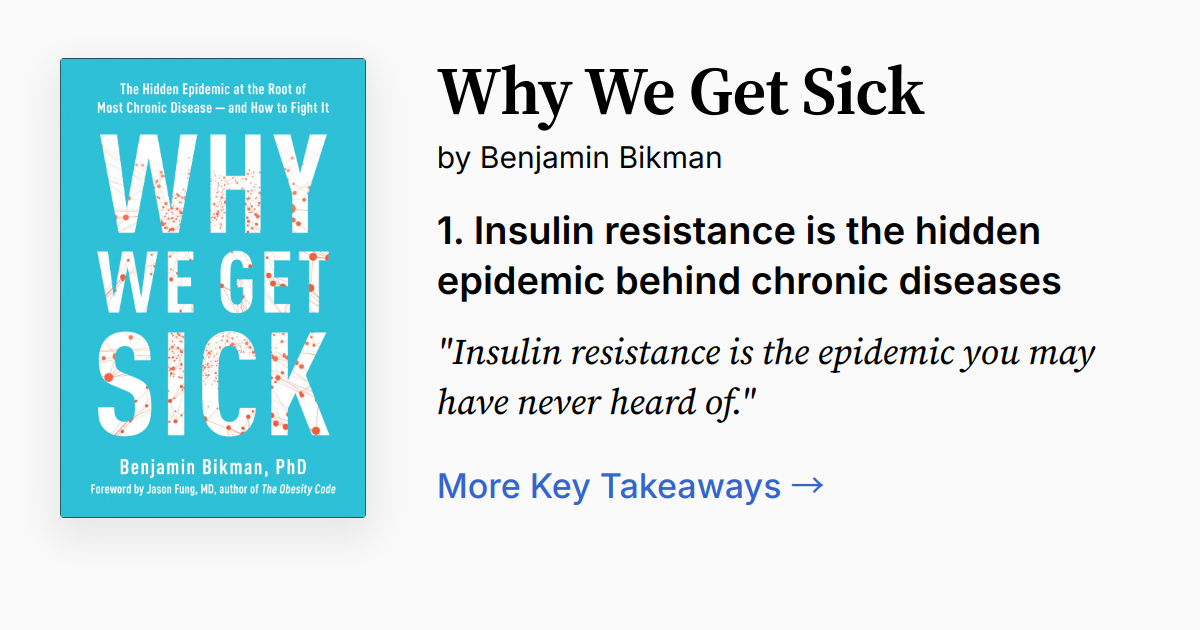 Cover of Why We Get Sick