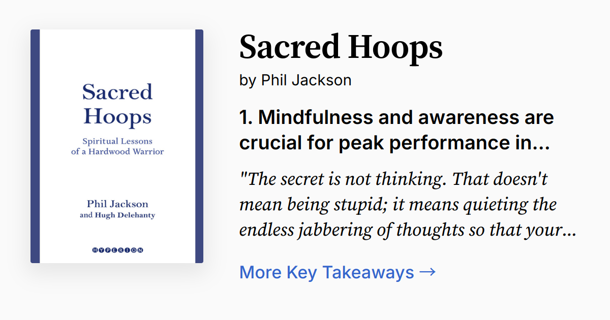 Cover of Sacred Hoops