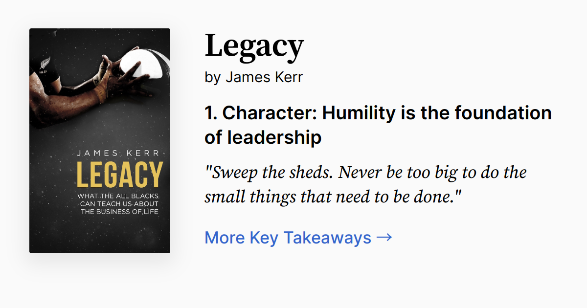 Cover of Legacy