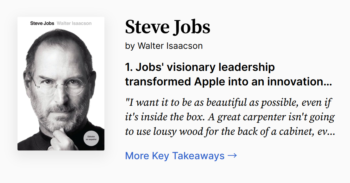 Cover of Steve Jobs