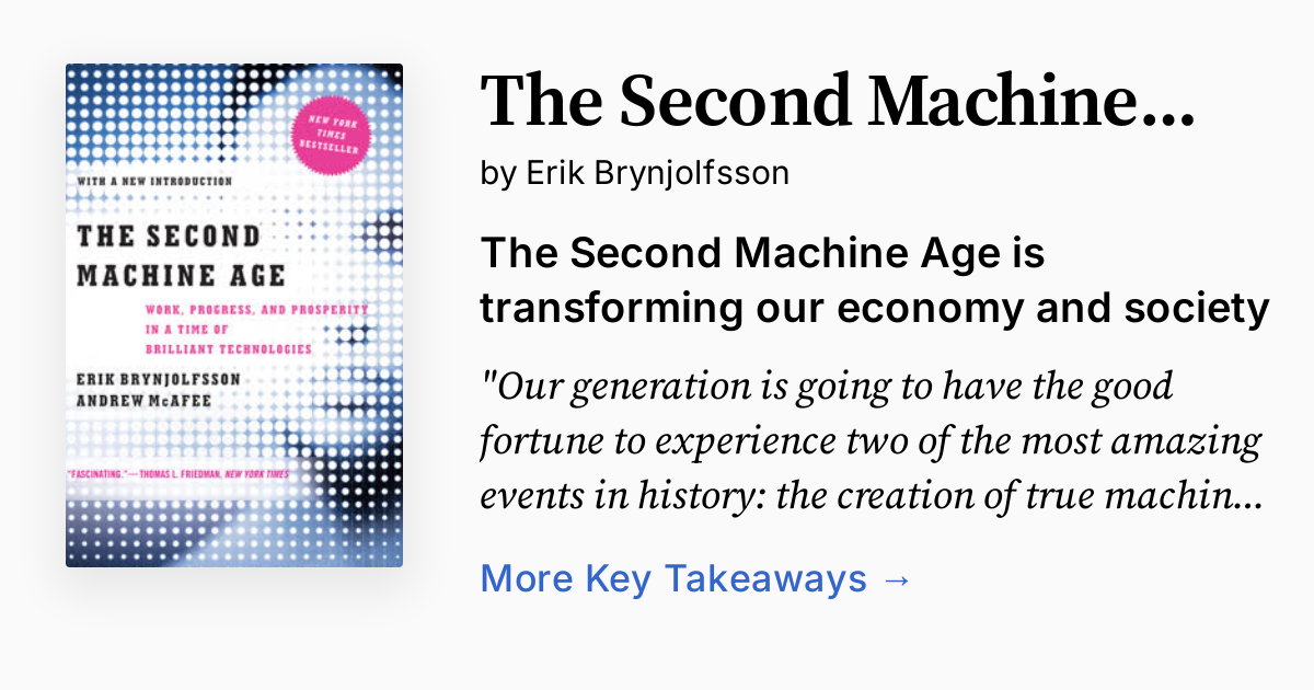 Cover of The Second Machine Age