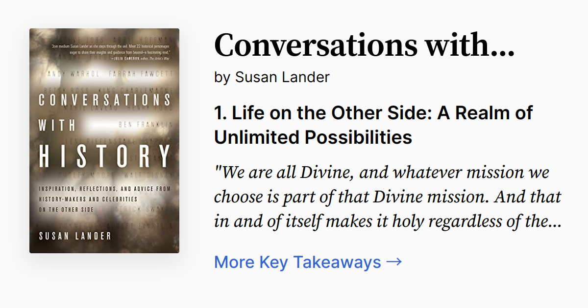 Conversations with History | Summary, Audio, Quotes