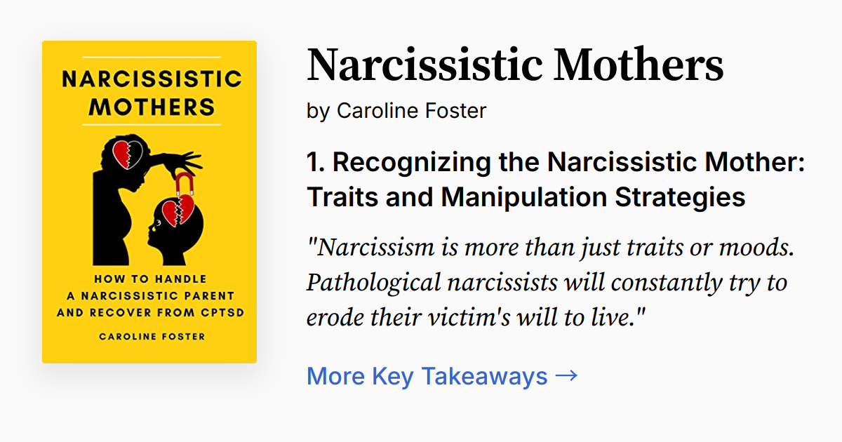 Cover of Narcissistic Mothers