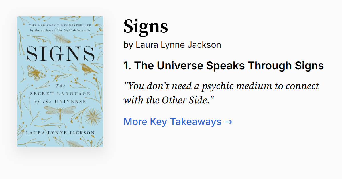 Cover of Signs