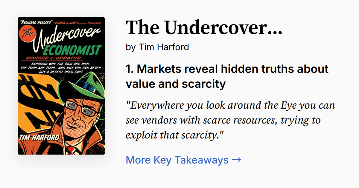 Cover of Undercover Economist