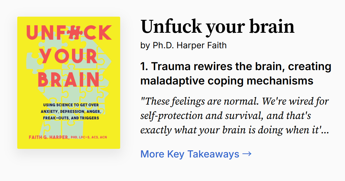 Cover of Unfuck Your Brain