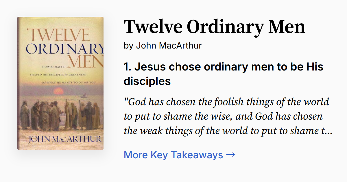 Cover of Twelve Ordinary Men