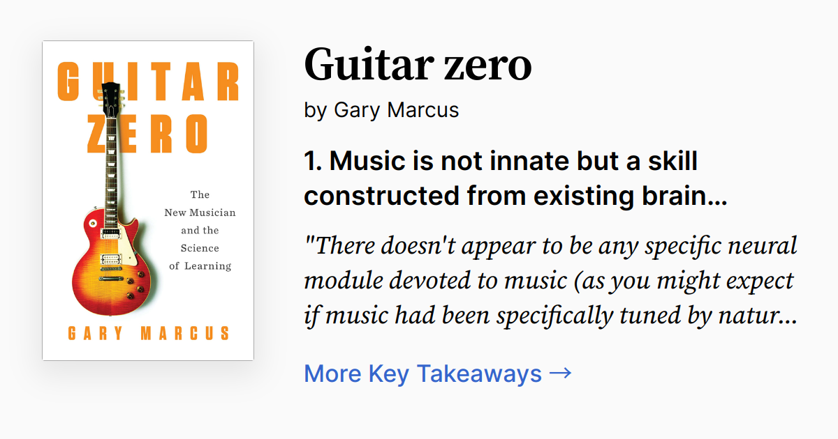 Cover of Guitar Zero