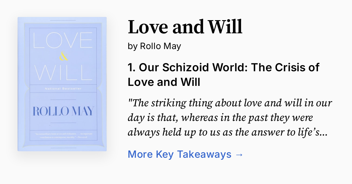 Cover of Love and Will