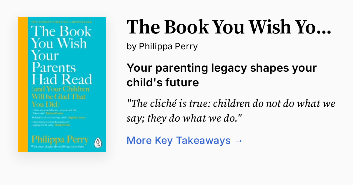 Cover of The Book You Wish Your Parents Had Read