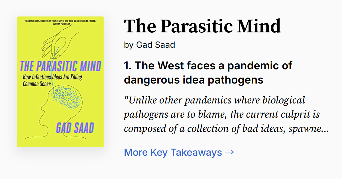 Cover of Parasitic Mind