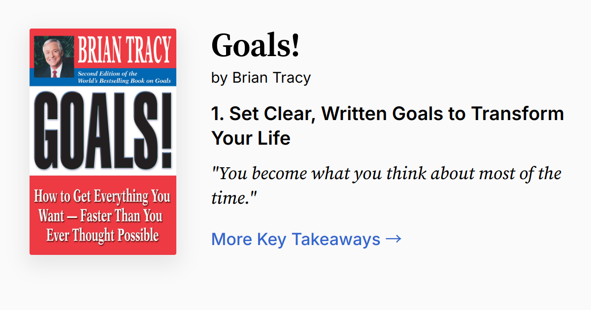 Cover of Goals!