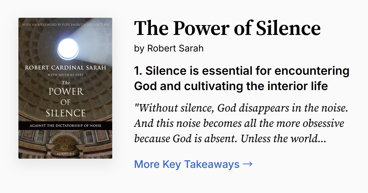 Cover of The Power of Silence