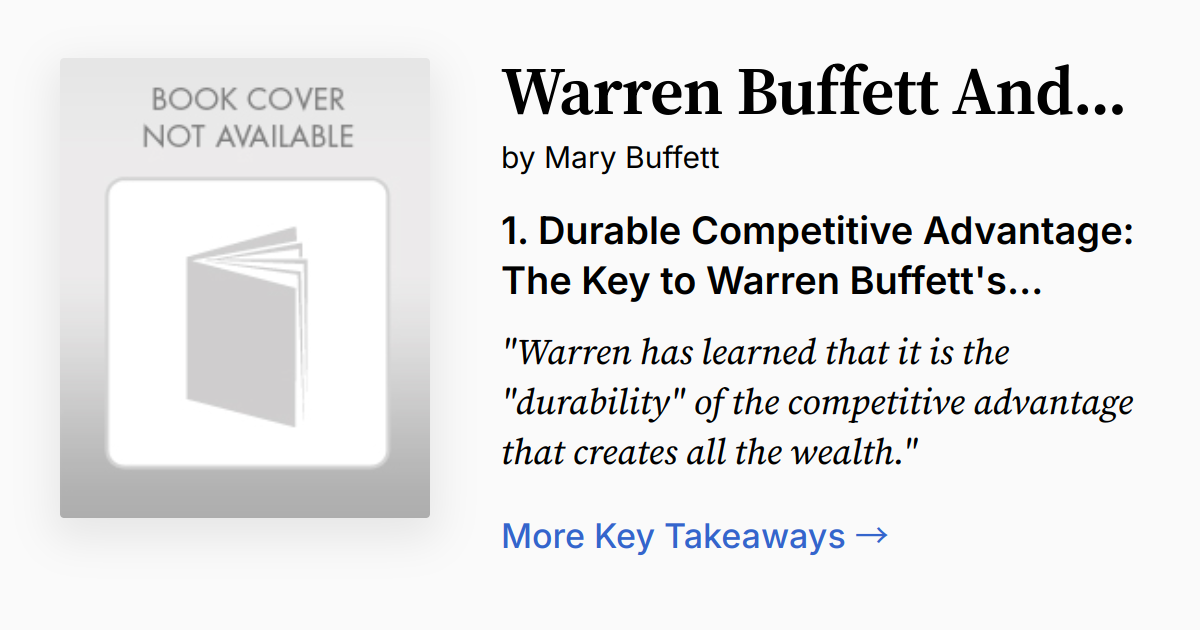 Cover of Warren Buffett and the Interpretation of Financial Statements
