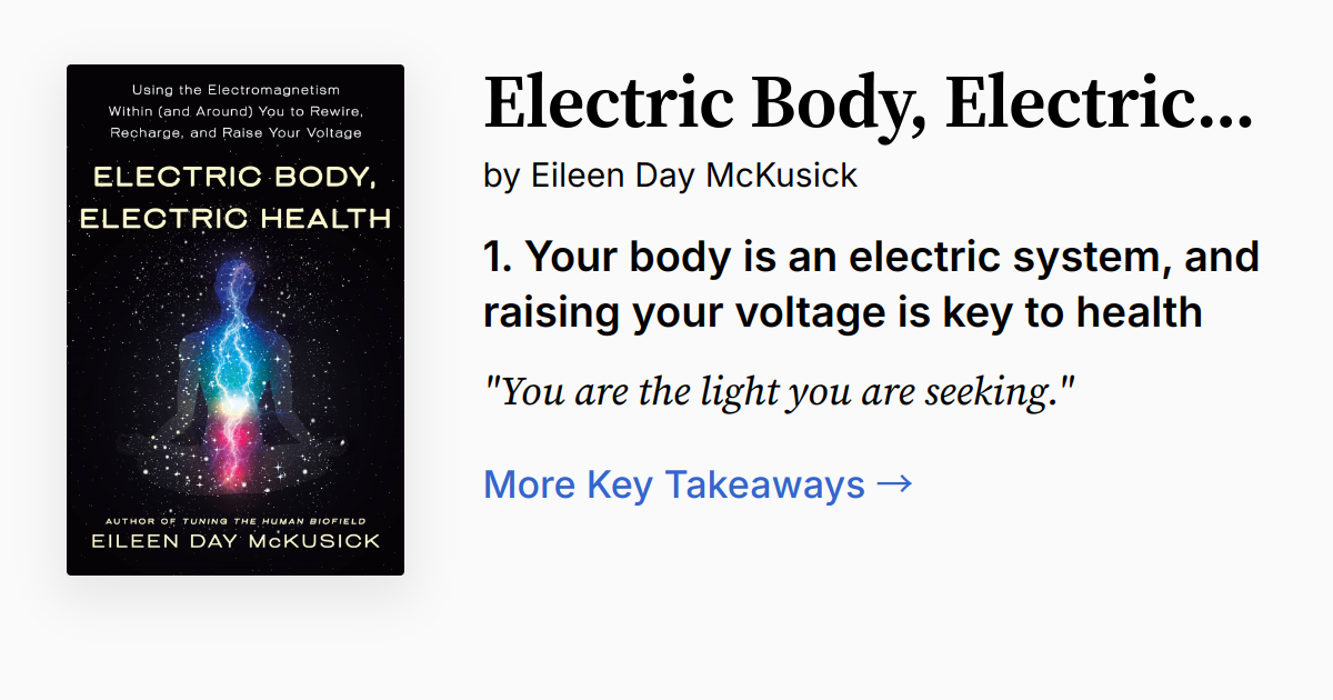Cover of Electric Body, Electric Health