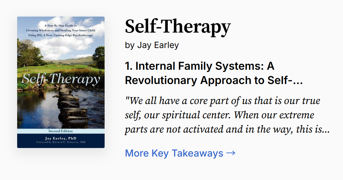 Cover of Self-Therapy
