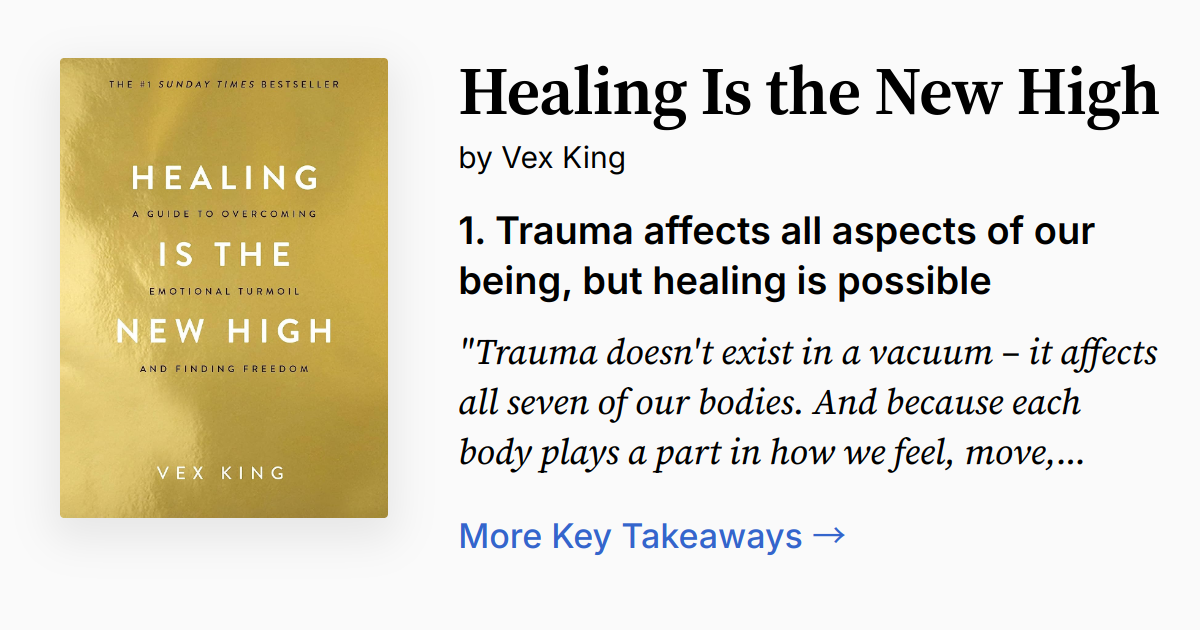 Cover of Healing Is the New High