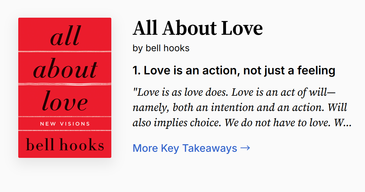 Cover of All About Love