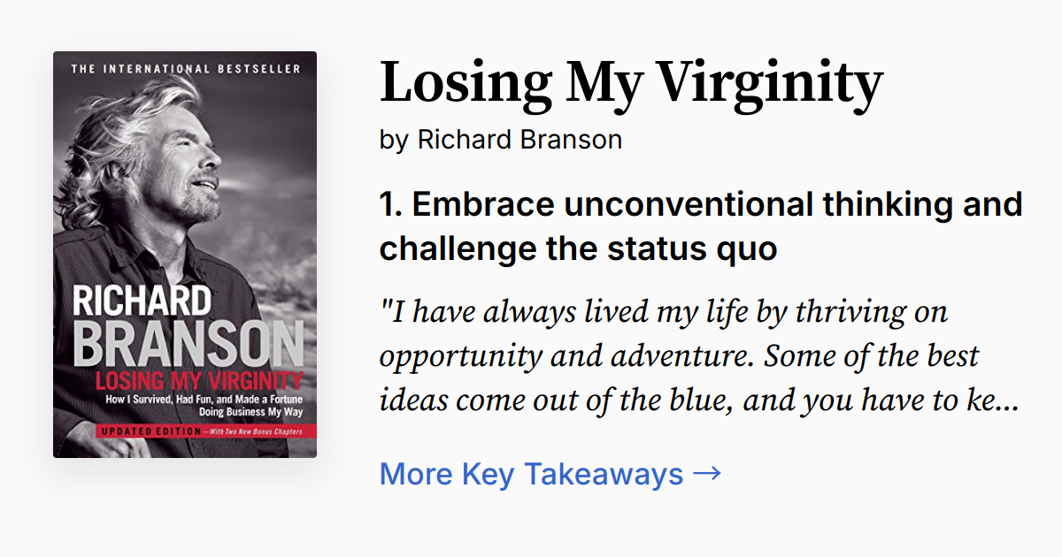 Cover of Losing My Virginity