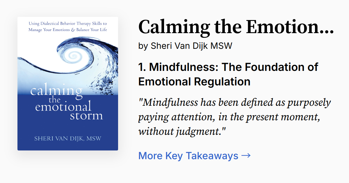Calming the Emotional Storm | Summary, Audio, Quotes, FAQ