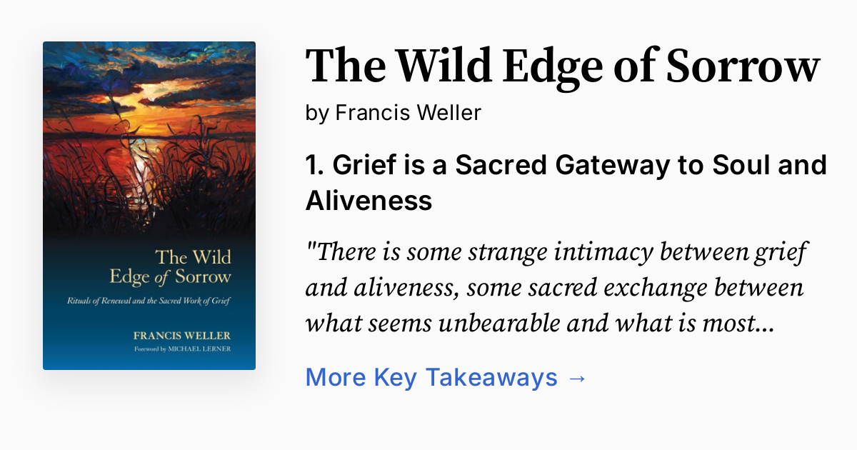 The Wild Edge of Sorrow Summary, Audio, Quotes, FAQ