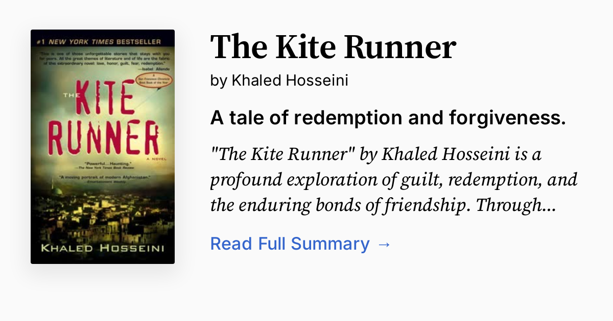 Cover of The Kite Runner