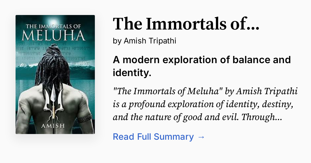 Cover of The Immortals of Meluha