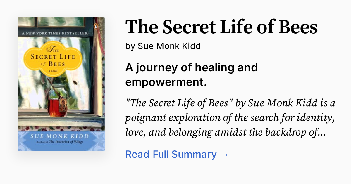 Cover of The Secret Life of Bees