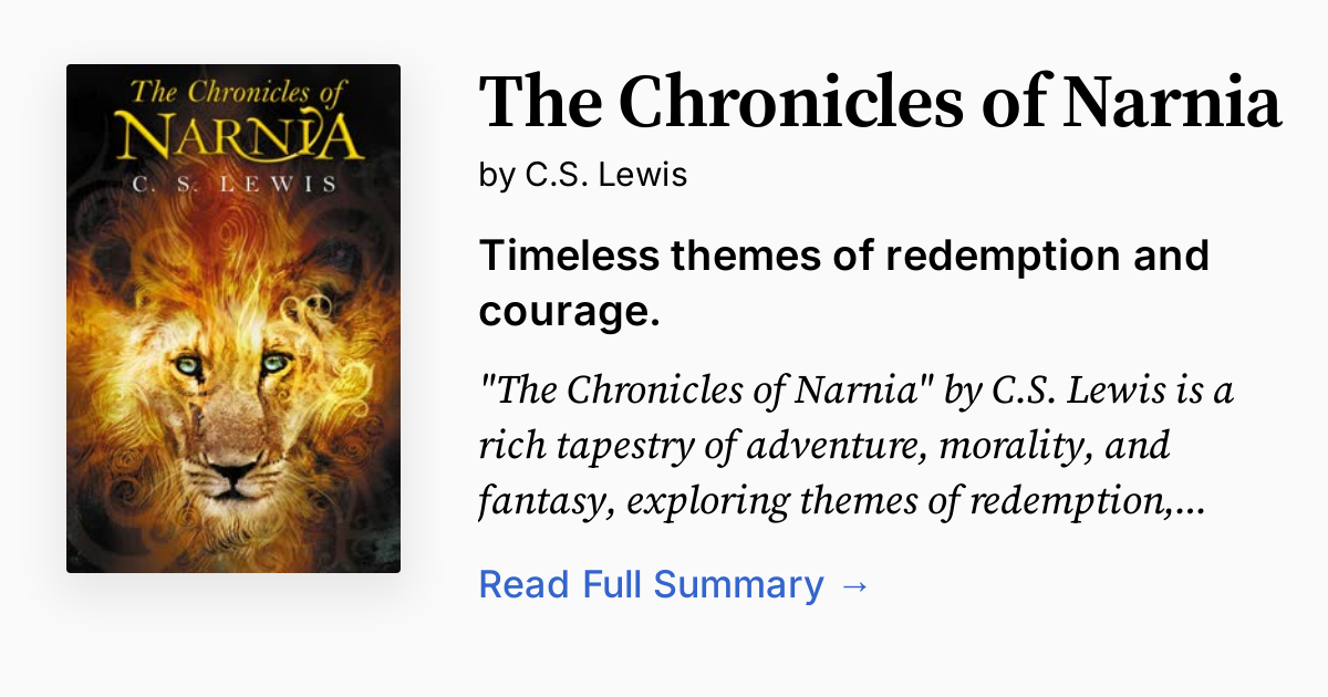 Cover of The Chronicles of Narnia