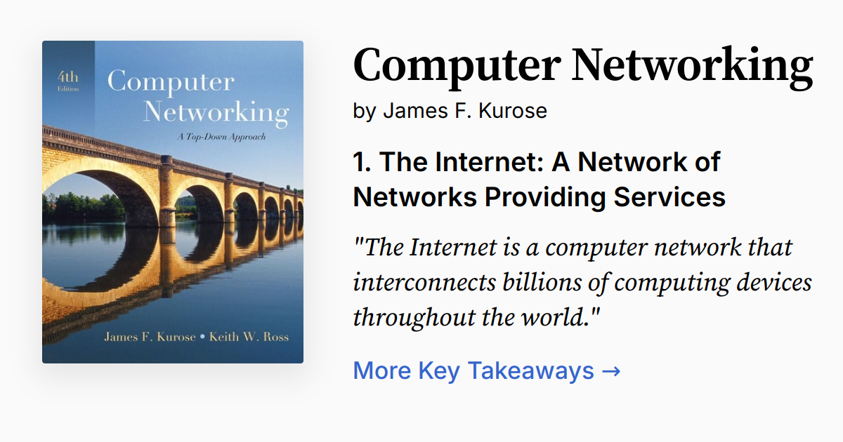 Computer Networking | Summary, Audio, Quotes, FAQ