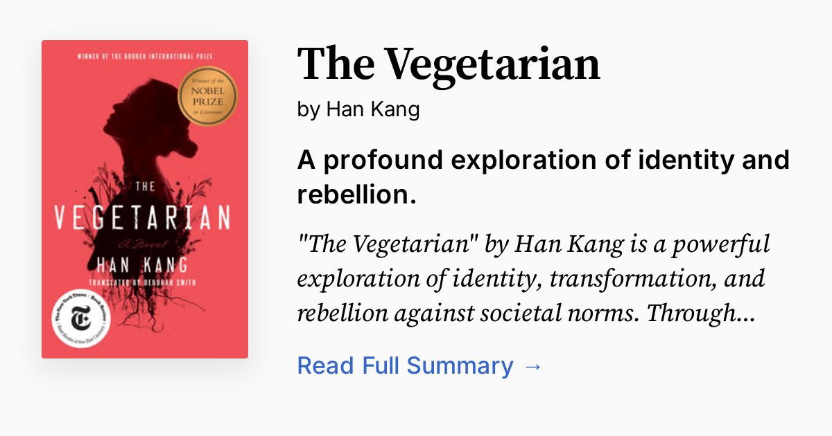 Cover of The Vegetarian