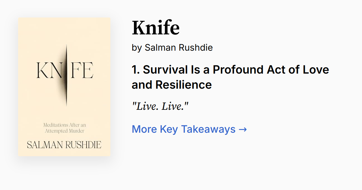 Cover of Knife