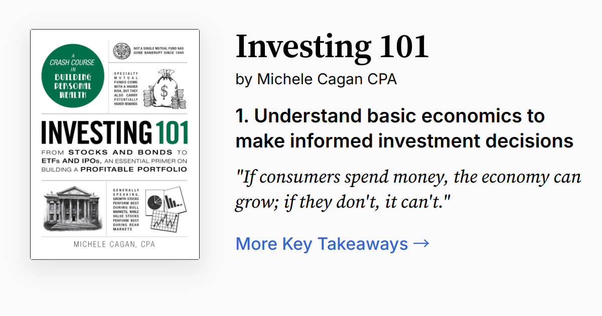 Cover of Investing 101