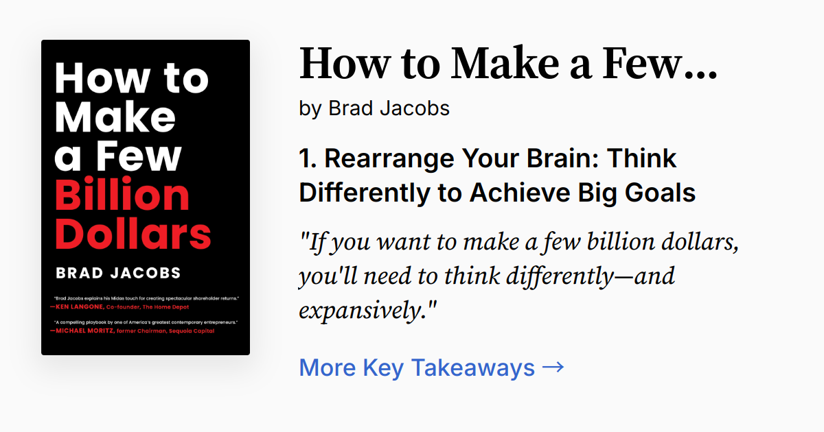 Cover of How to Make a Few Billion Dollars