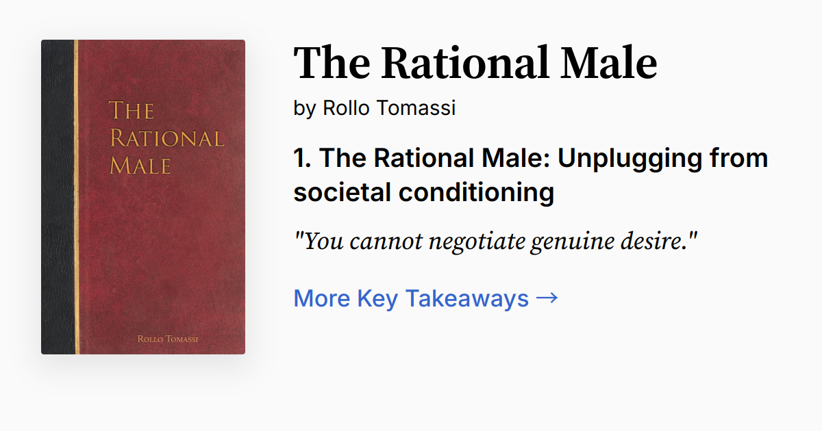 Cover of The Rational Male