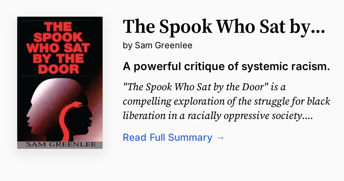 Cover of The Spook Who Sat by the Door