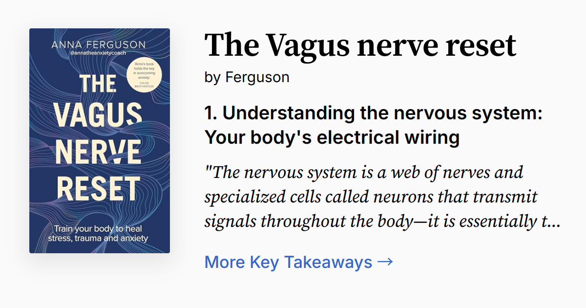 Cover of The Vagus Nerve Reset