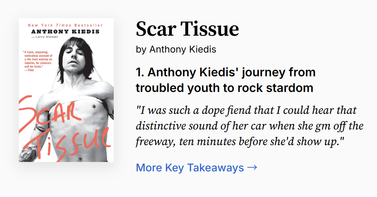 Cover of Scar Tissue
