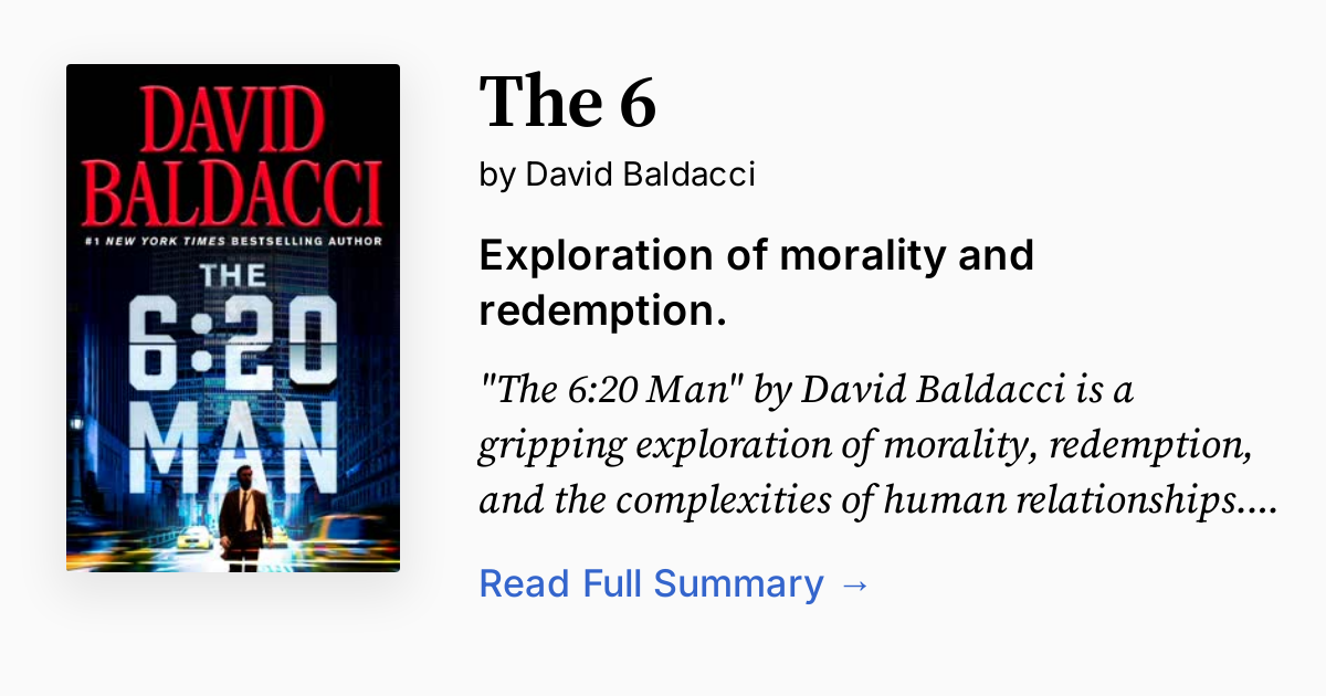 The 6 by David Baldacci Summary, Analysis, FAQ