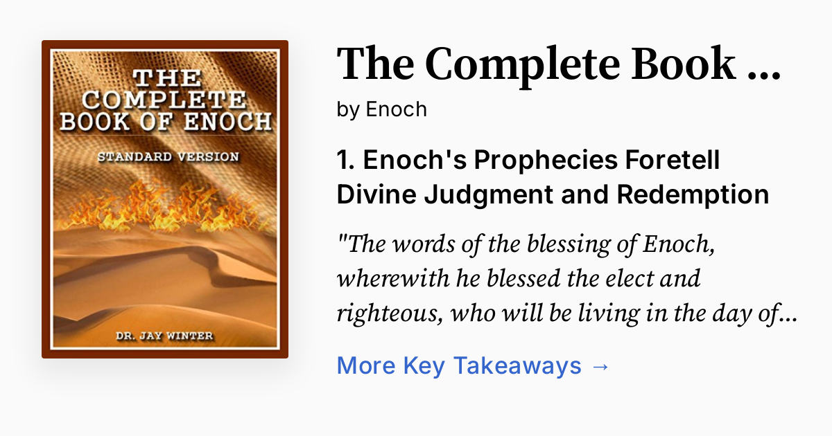 Cover of The Complete Book of Enoch